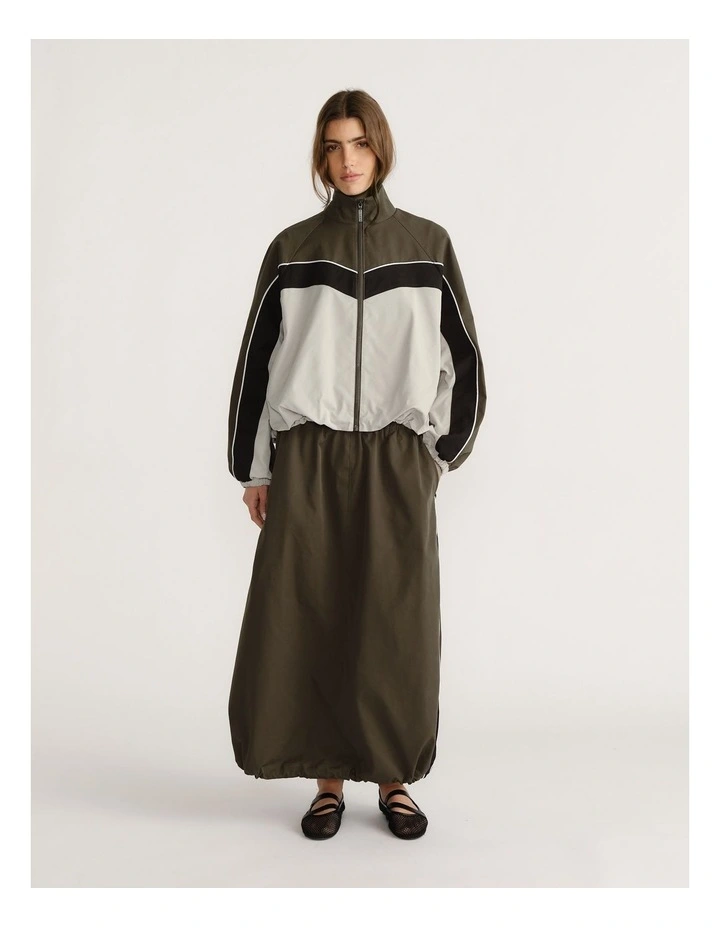 D-Luxe Contrast Panel Parka image 1