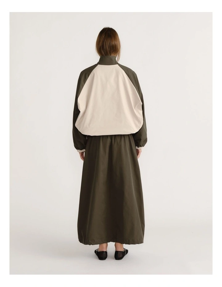 D-Luxe Contrast Panel Parka image 2