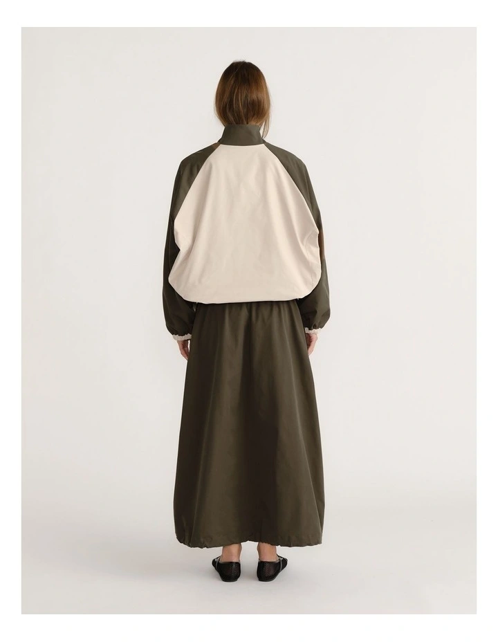 D-Luxe Contrast Panel Parka image 2