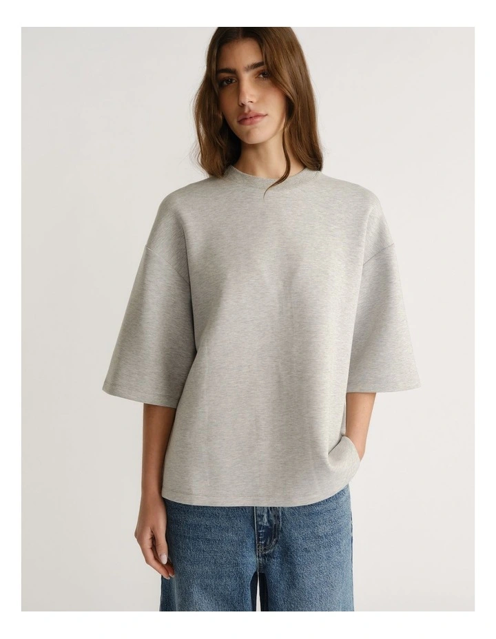 D-Luxe Neoprene Zip Back Tee image 3
