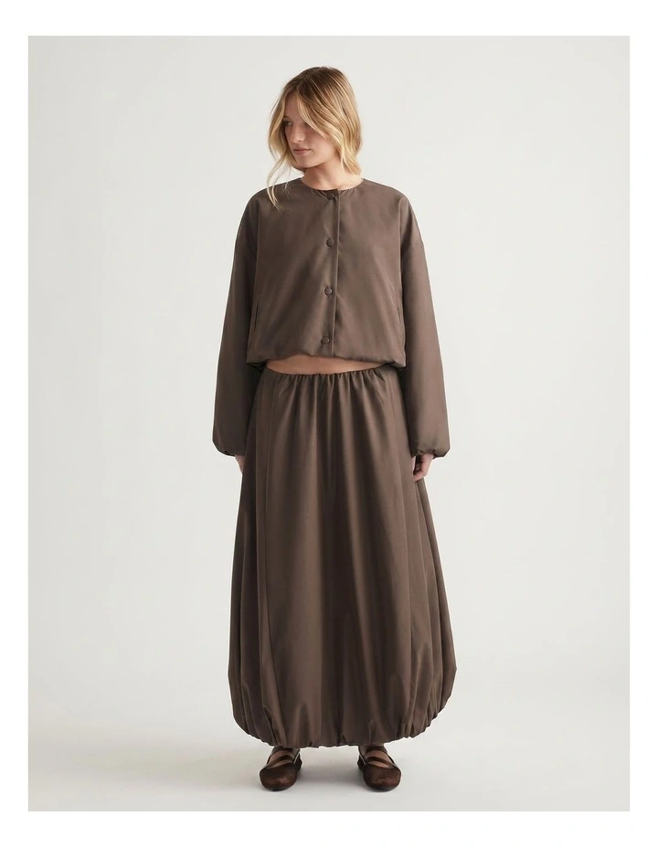 D-Luxe Crop Bubble Jacket image 1