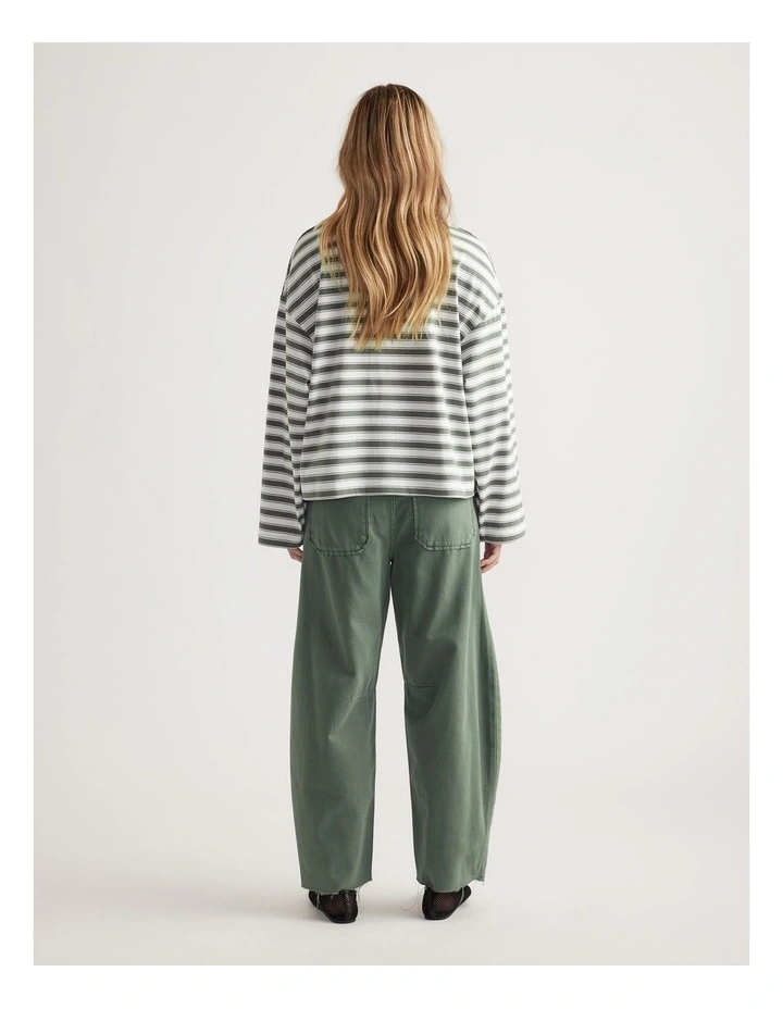 D-Luxe Long Sleeve Stripe Tee image 2