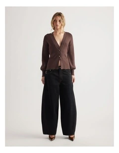 Emma Tie Back Knit Cardigan