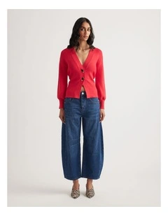 Emma Tie Back Knit Cardigan