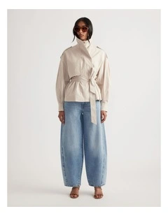 Rhea Barrel Jean