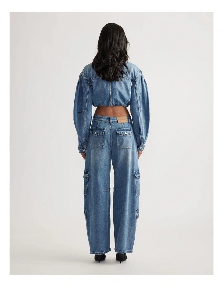 Alexa Cargo Barrel Jean image 2