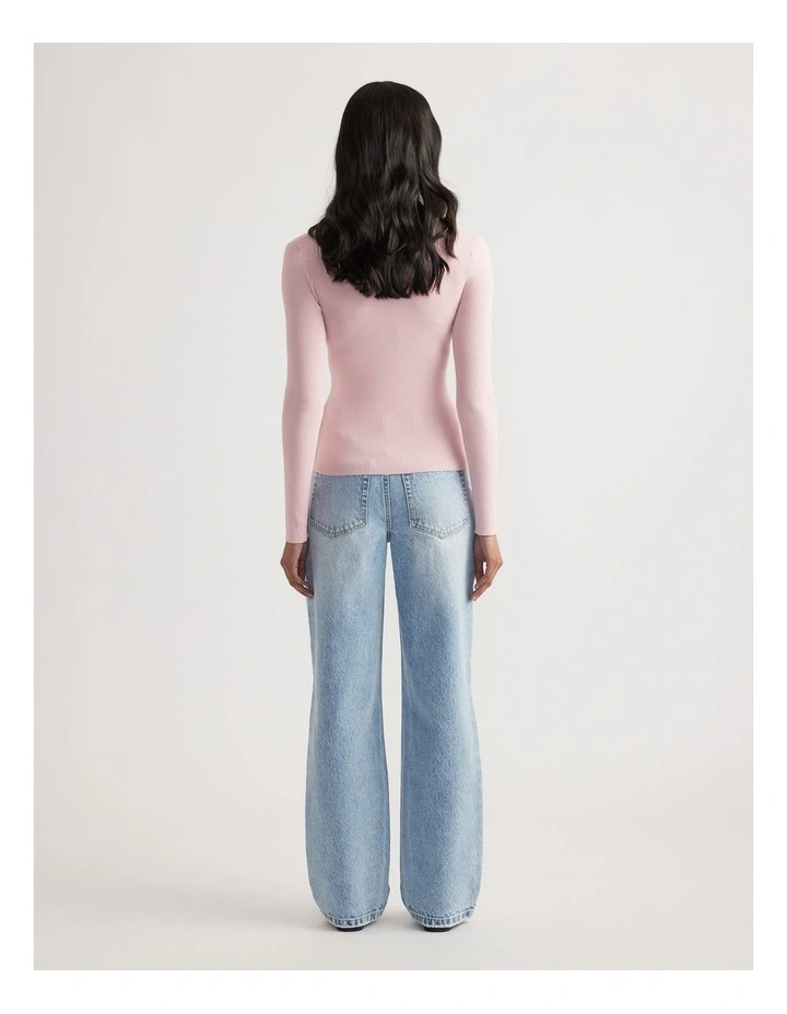 Kai V Neck Long Sleeve Top image 2