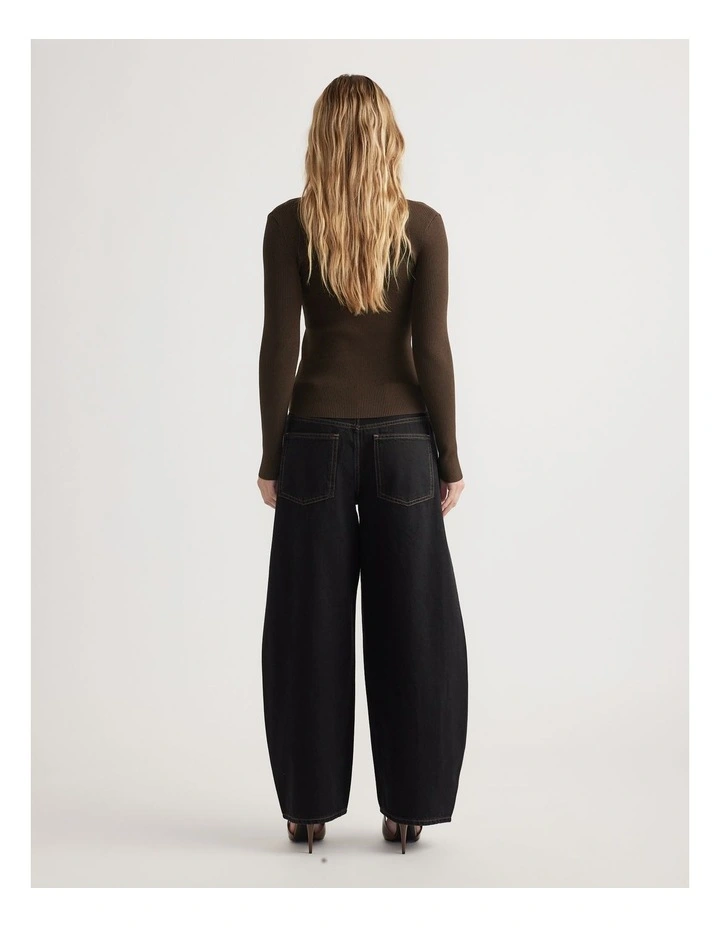 Kai V Neck Long Sleeve Top image 2
