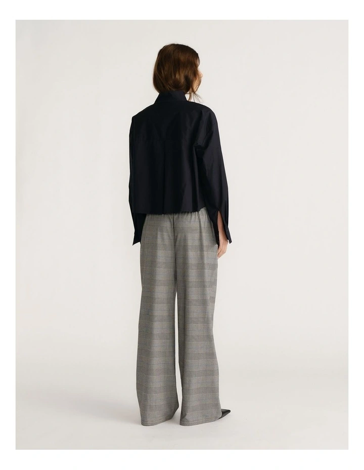 D-Luxe Utility Shirt in Navy image 2
