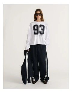 D-Luxe Number Long Sleeve Tee