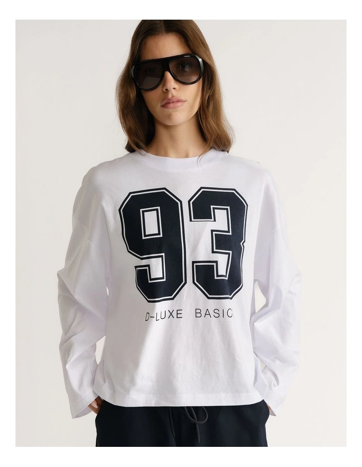 D-Luxe Number Long Sleeve Tee image 3