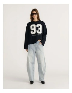 D-Luxe Number Long Sleeve Tee