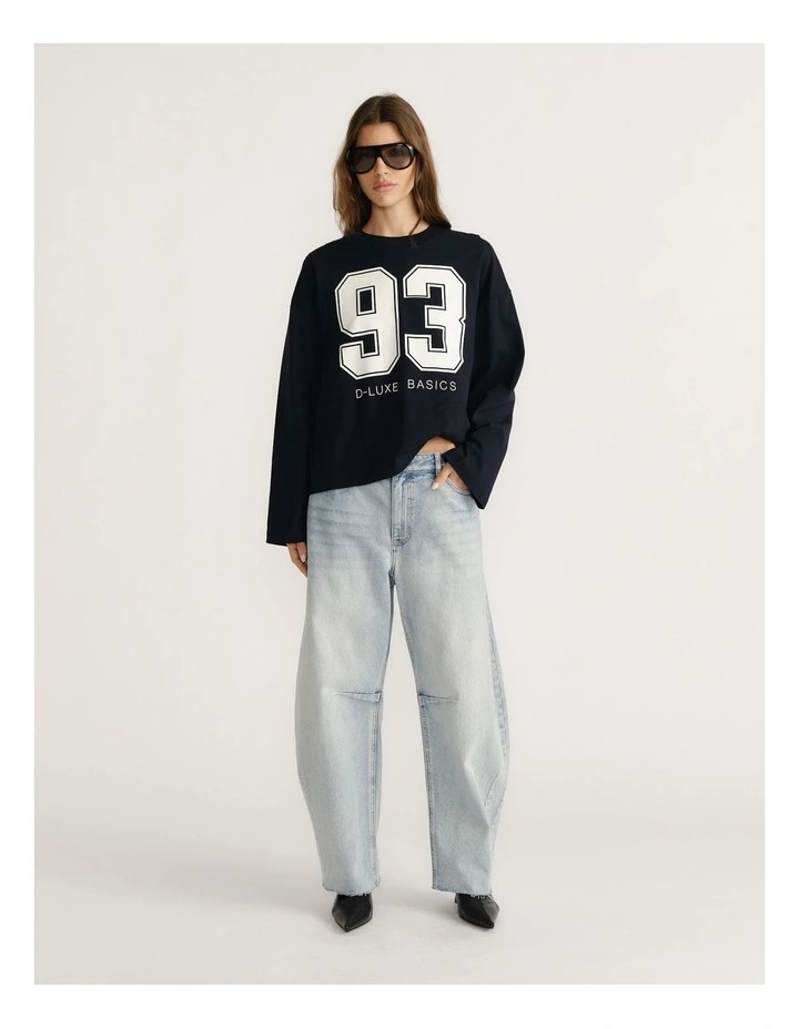 D-Luxe Number Long Sleeve Tee image 1