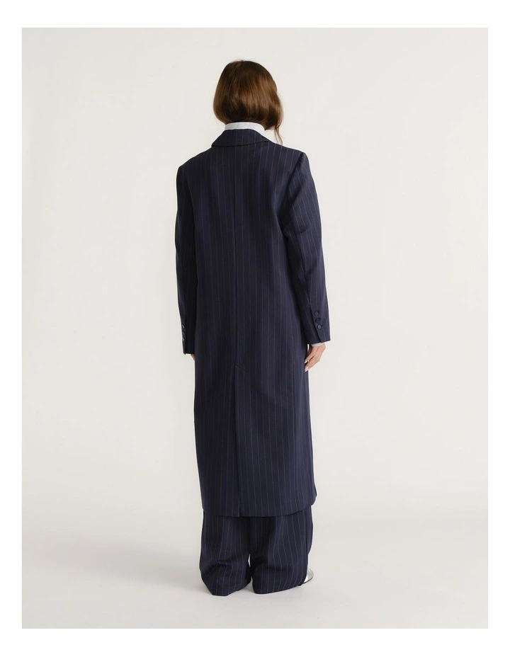 D-Luxe Pinstripe Blazer Coat image 2