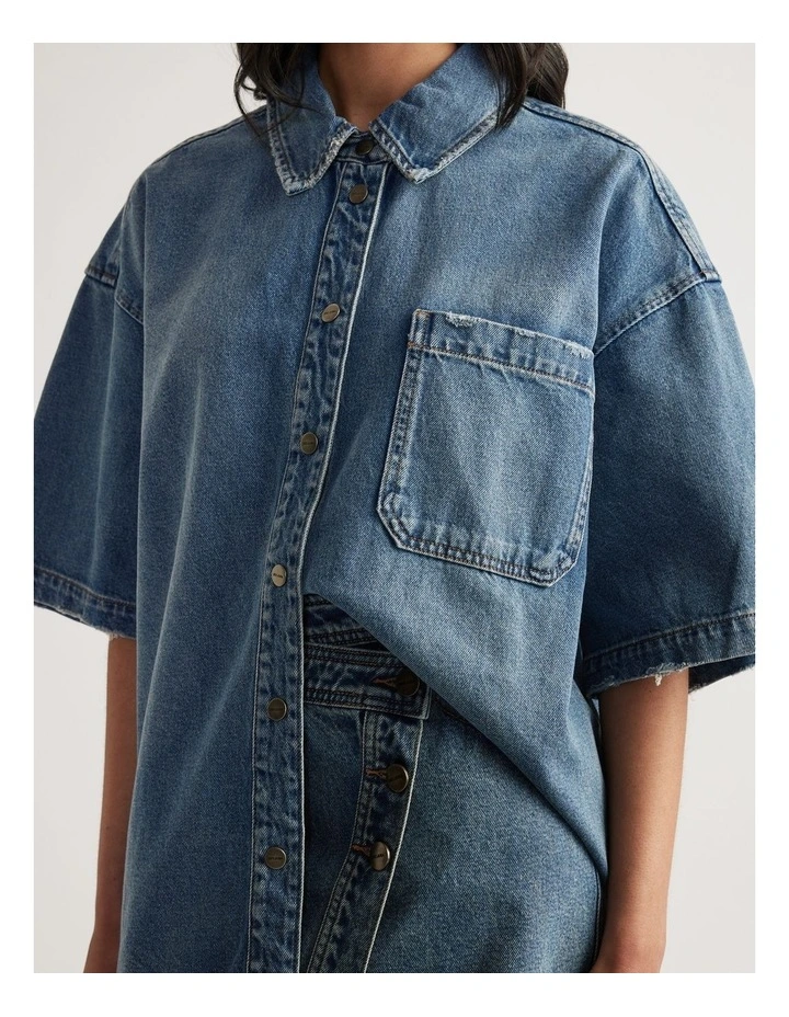 Rowan Oversized Denim Shirt image 3