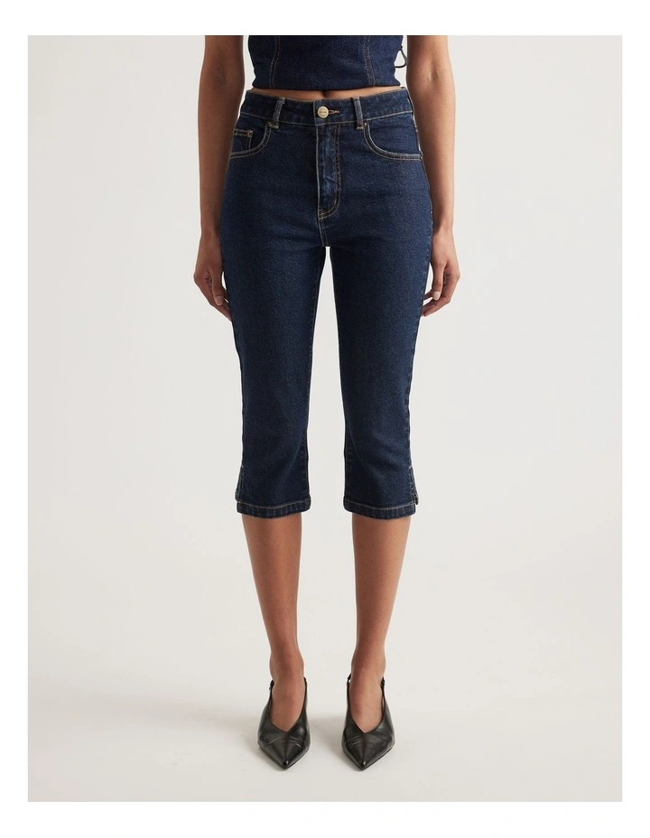 Zoey Strapless Denim Top image 4