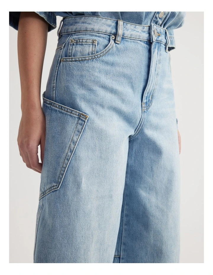 Logan Cargo Barrel Jean image 3