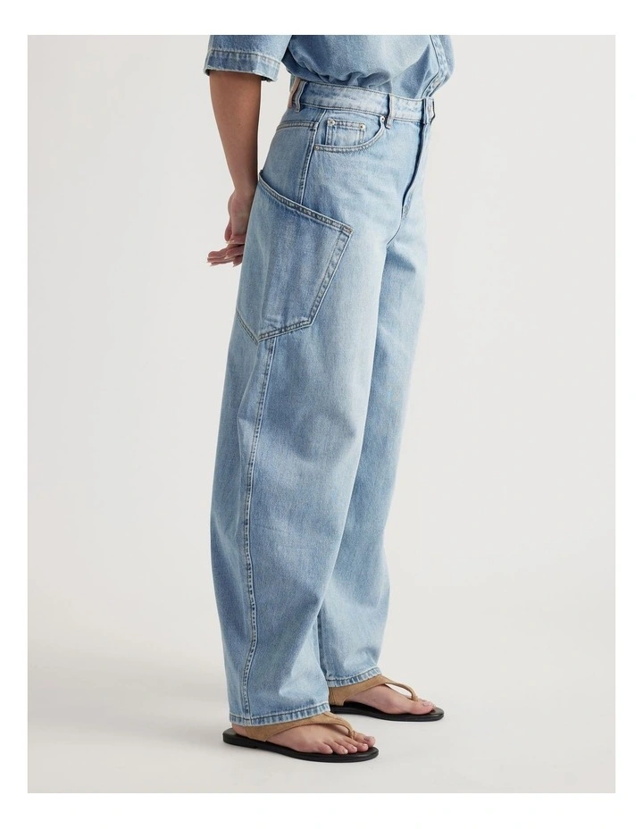 Logan Cargo Barrel Jean image 4