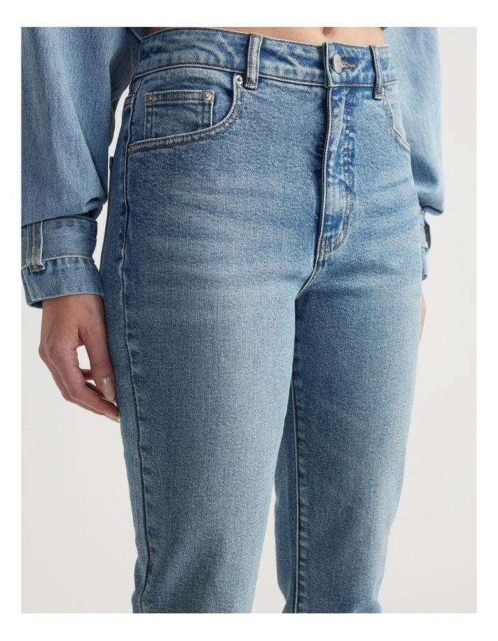 Zoey Denim Capri image 3