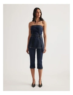 Zoey Denim Capri