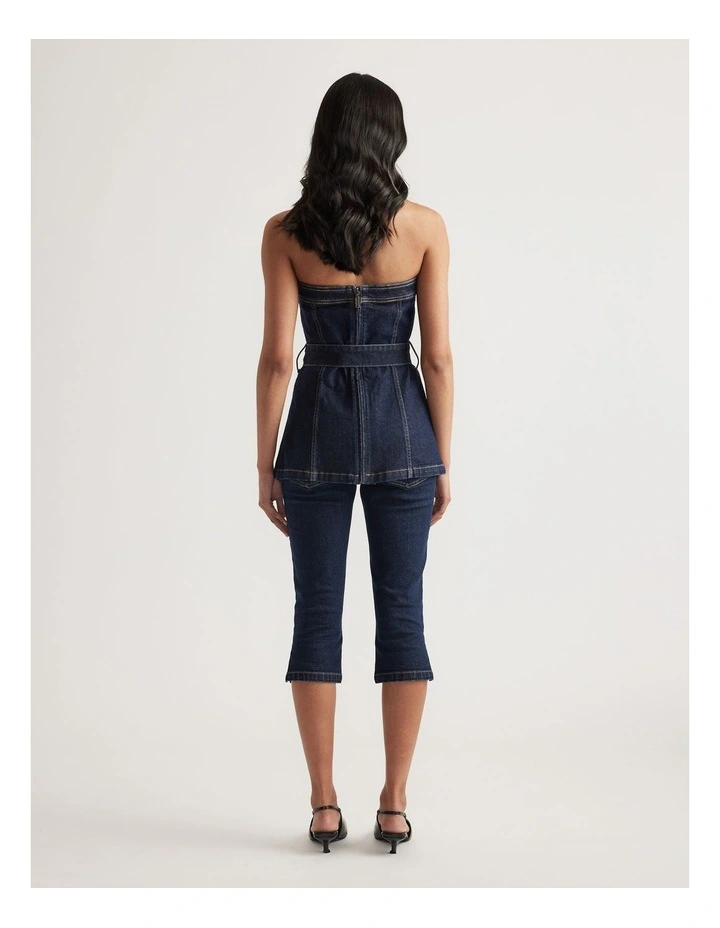 Zoey Denim Capri image 2