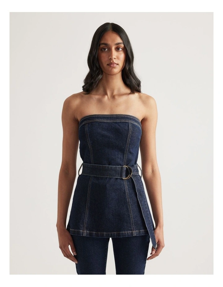 Zoey Denim Capri image 4