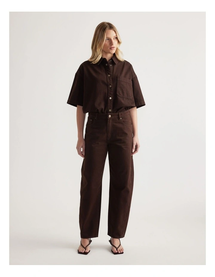 Camille Barrel Leg Jean image 1