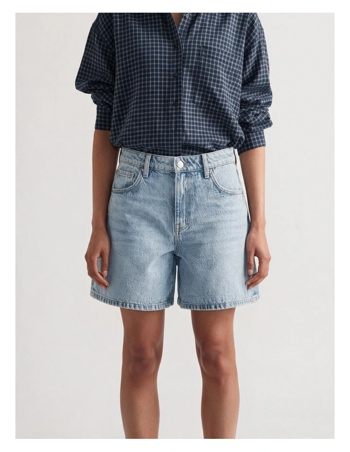 Abigail A-Line Denim Short image 3