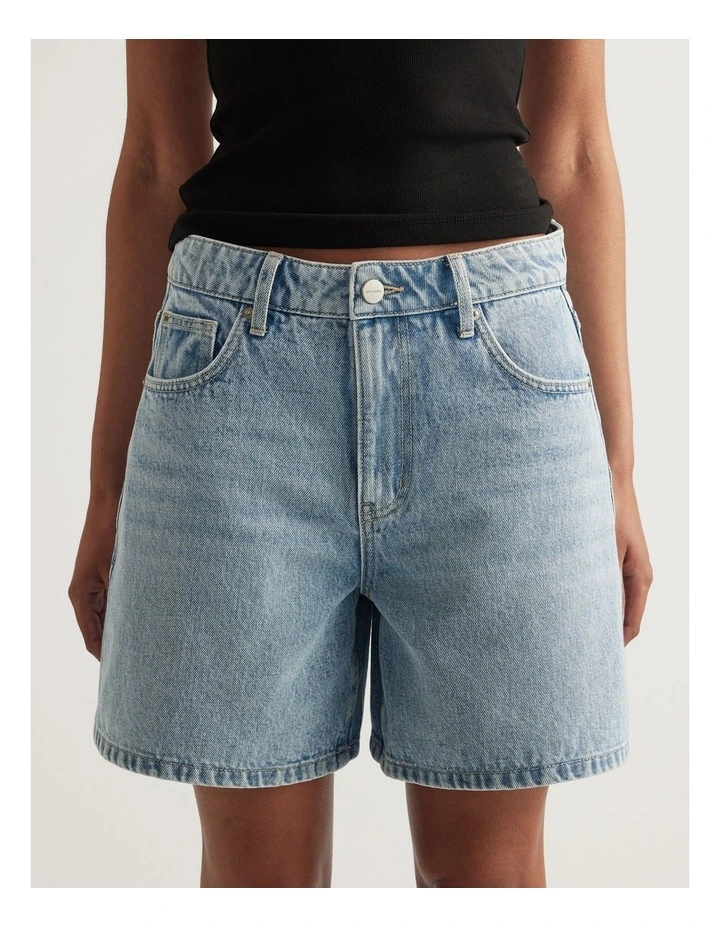 Abigail A-Line Denim Short image 4