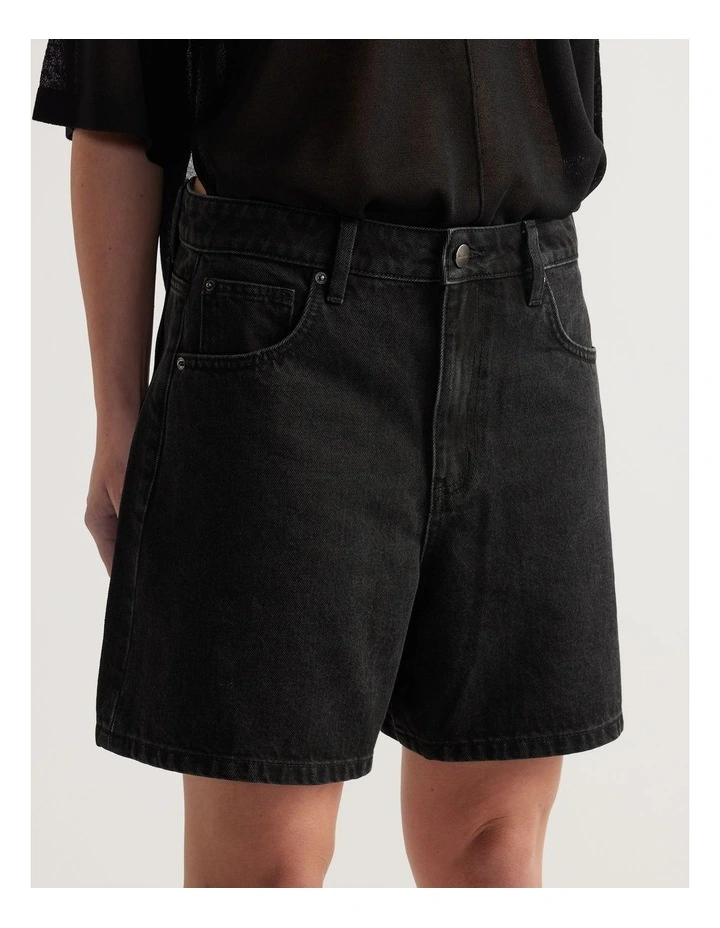 Abigail A-Line Denim Short image 3