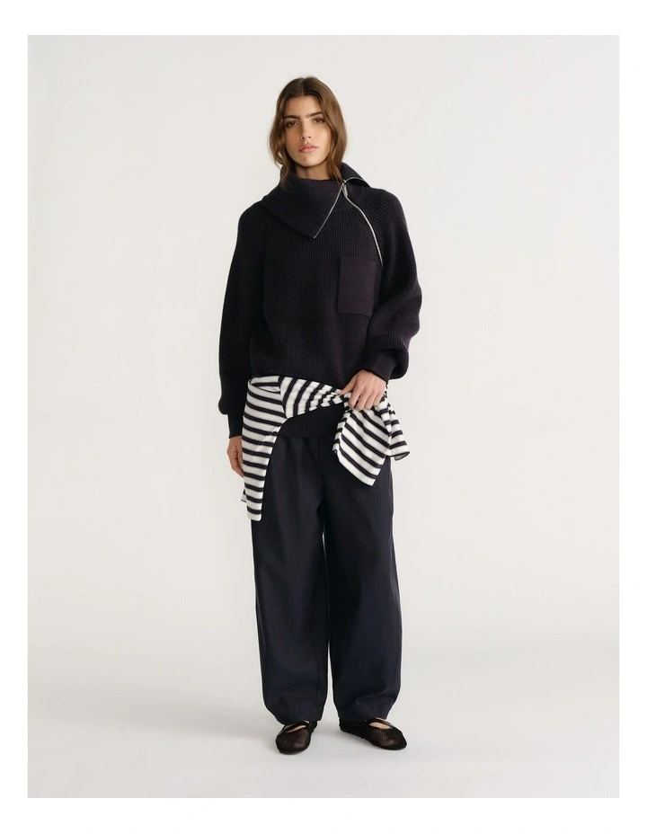 D-Luxe High Neck Knit Jumper image 1
