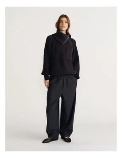 D-Luxe Twill Barrel Pant