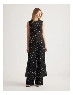 Eliza Sheer Maxi Dress