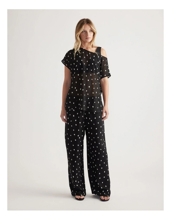 Eliza Off Shoulder Sheer Top image 1