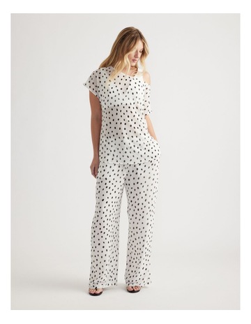 White Bambi Print colour