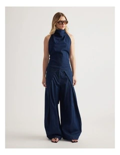 Rory Denim Wide Leg Pant