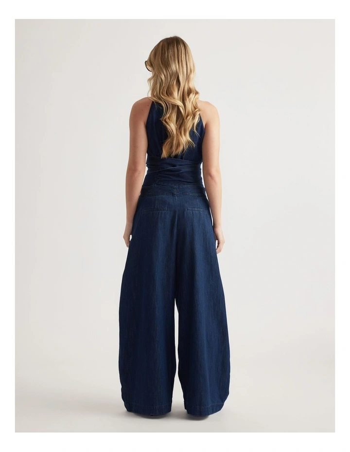 Rory Denim Wide Leg Pant image 2