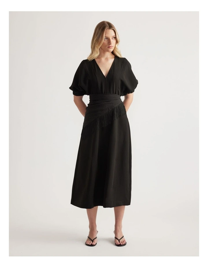 Drew Panelled Midi Dress image 1