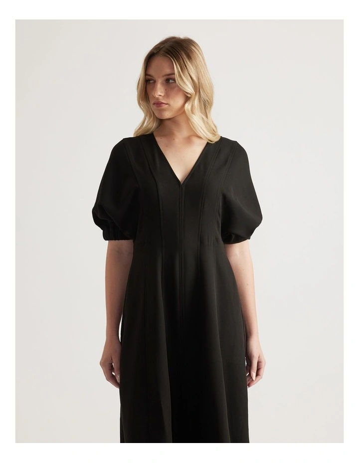 Drew Panelled Midi Dress image 4