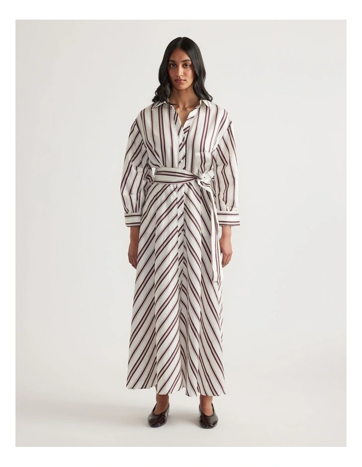 Madilyn Midi Shirt Dress image 1