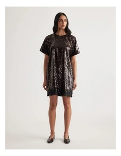 Shelly Sequin Mini Dress