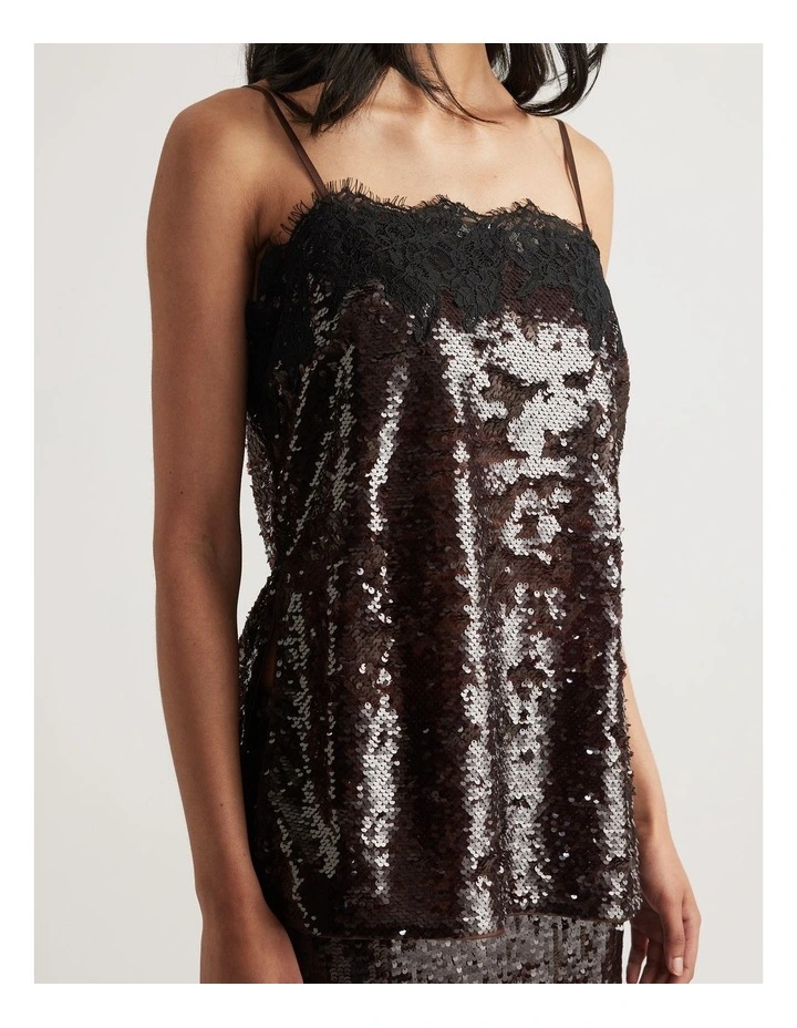 Shelly Sequin Cami image 3