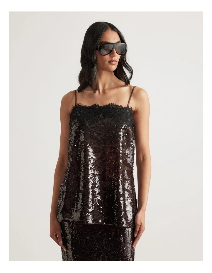 Shelly Sequin Cami image 4