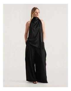 Camilla Halter Sash Top