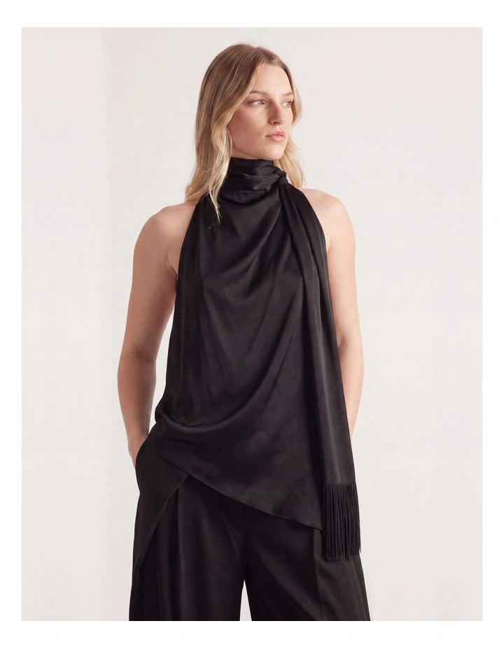 Camilla Halter Sash Top image 4