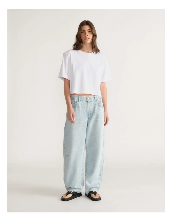 D-Luxe Cinched Barrel Jean image 1