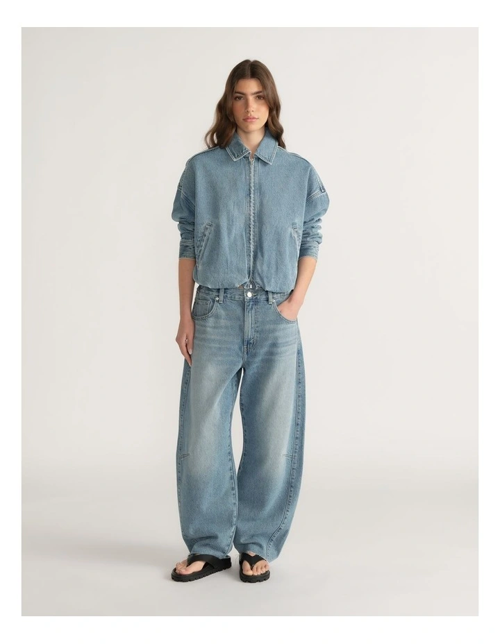 D-Luxe Cinched Barrel Jean image 1