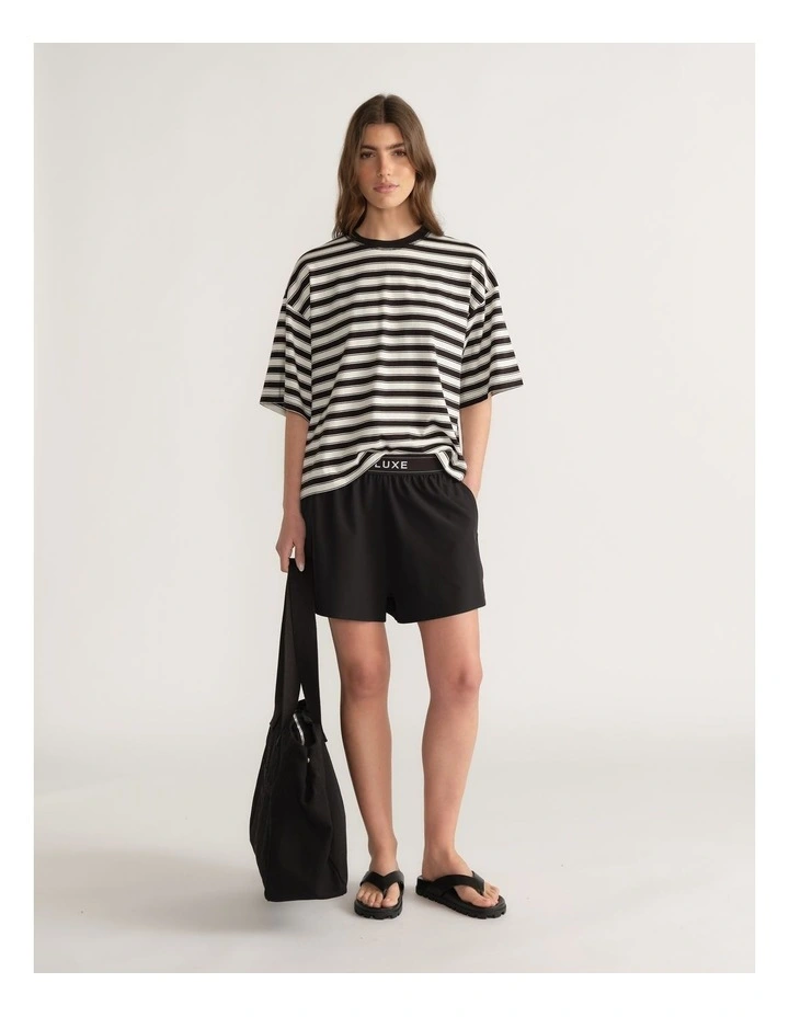 D-Luxe Short Sleeve Stripe Tee image 1