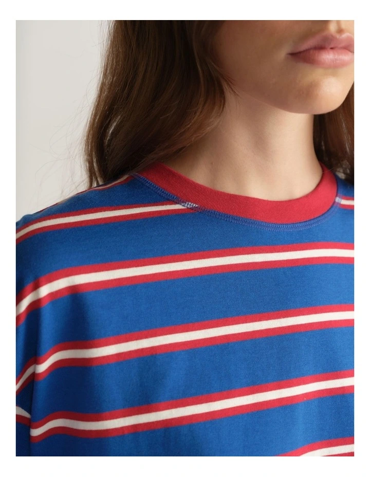 D-Luxe Short Sleeve Stripe Tee image 3