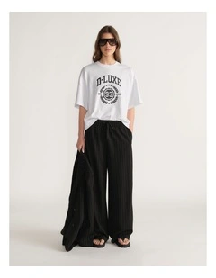D-Luxe Crest Print Tee